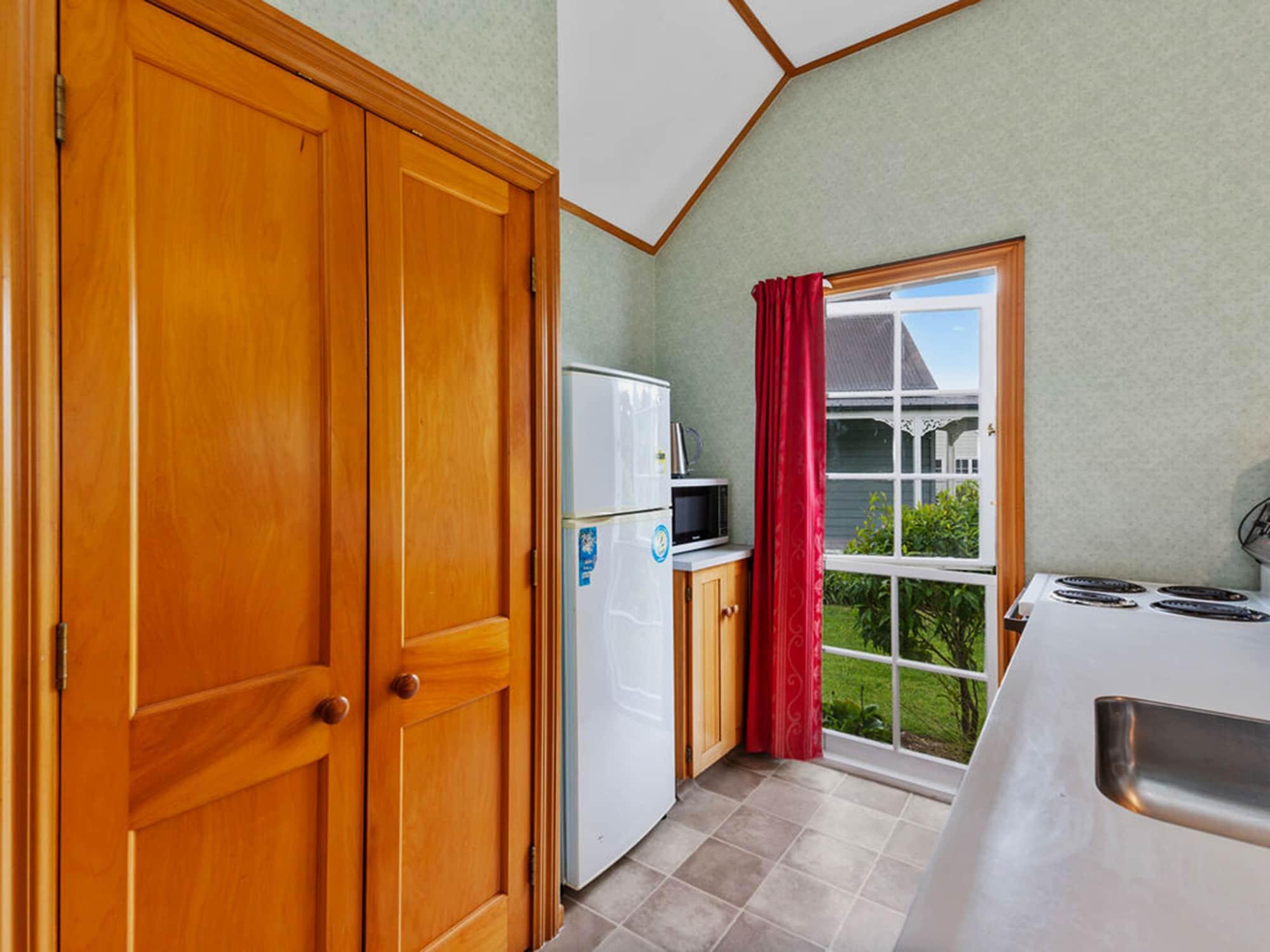 Huka Falls Resort Lago Lago Taupo Exterior foto Kitchenette